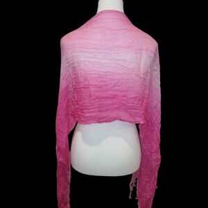 Pink Ombre Shawl